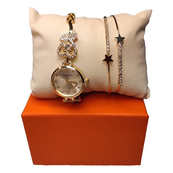 Luxury Women Wrist Watch With Bracelet - WB13