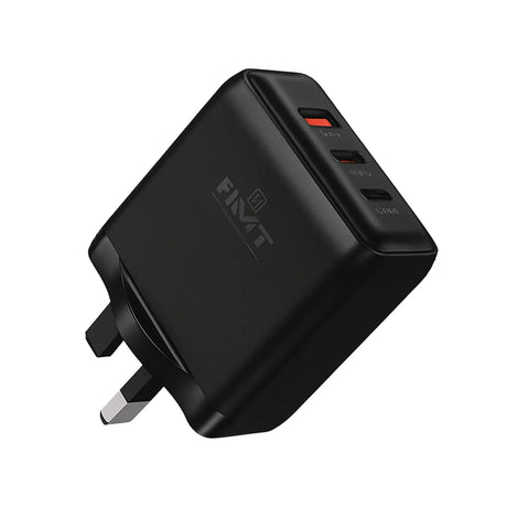 شاحن HMT سريع بثلاثة منافذ بقوة 120 واط - PD120