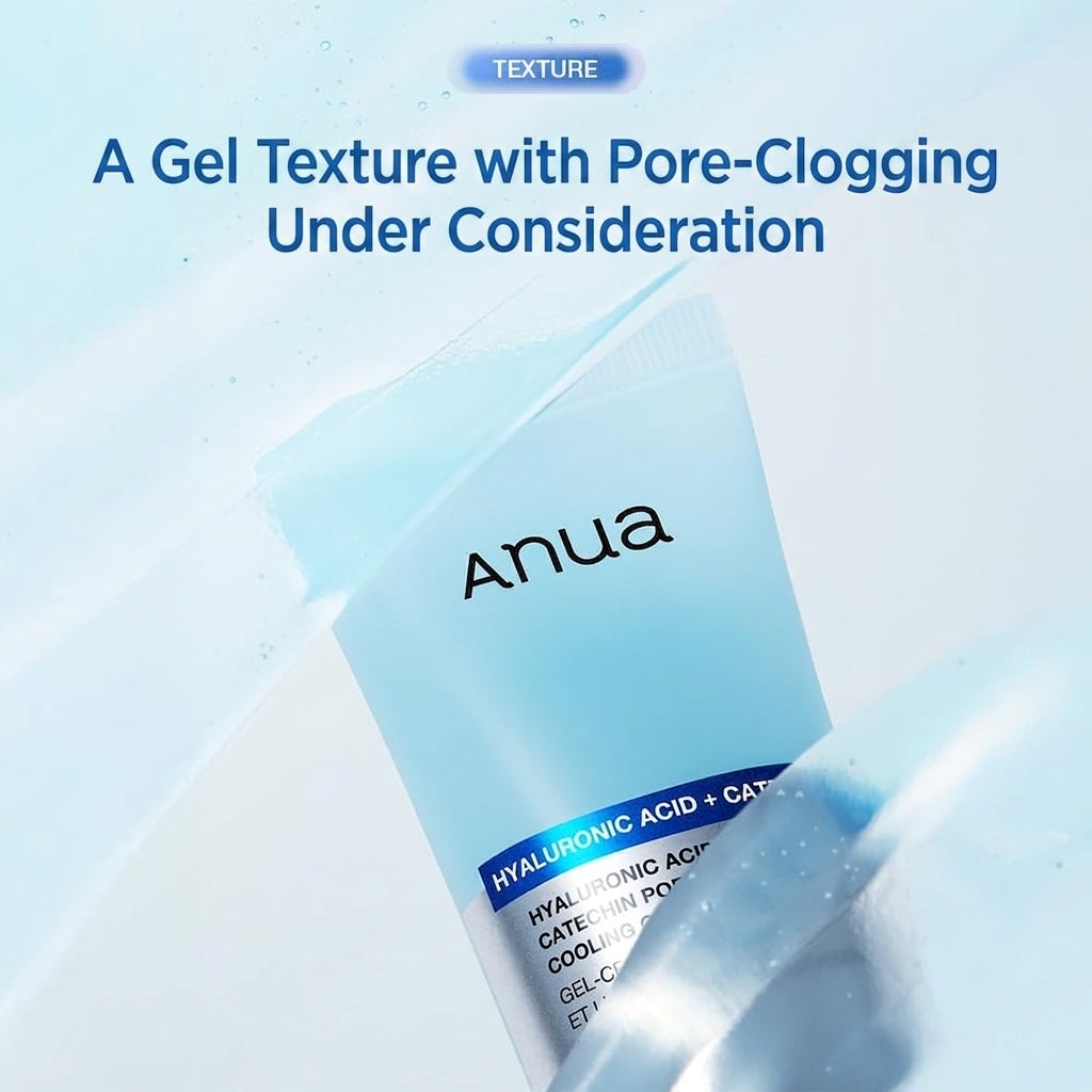 Anua Hyaluronic Acid Pore Smoothing Cooling Gel Cream - 80ml