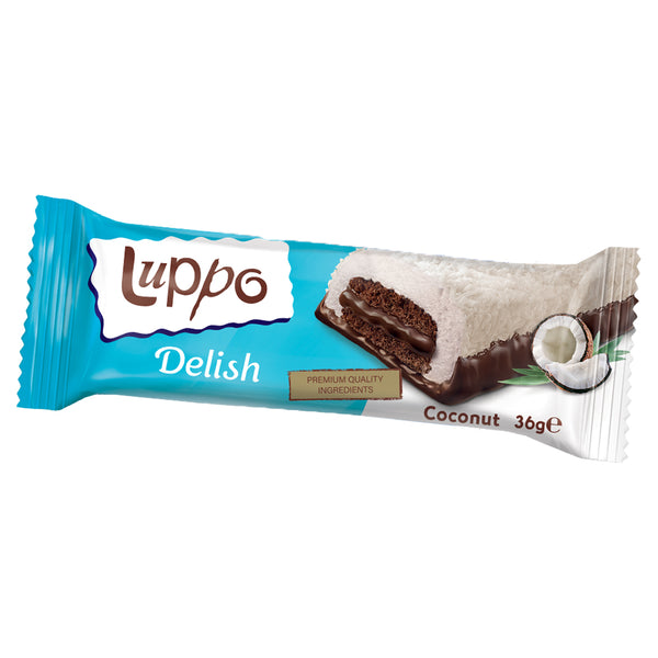 Luppo Delish Marshmallow & Coconut Cake - 36g