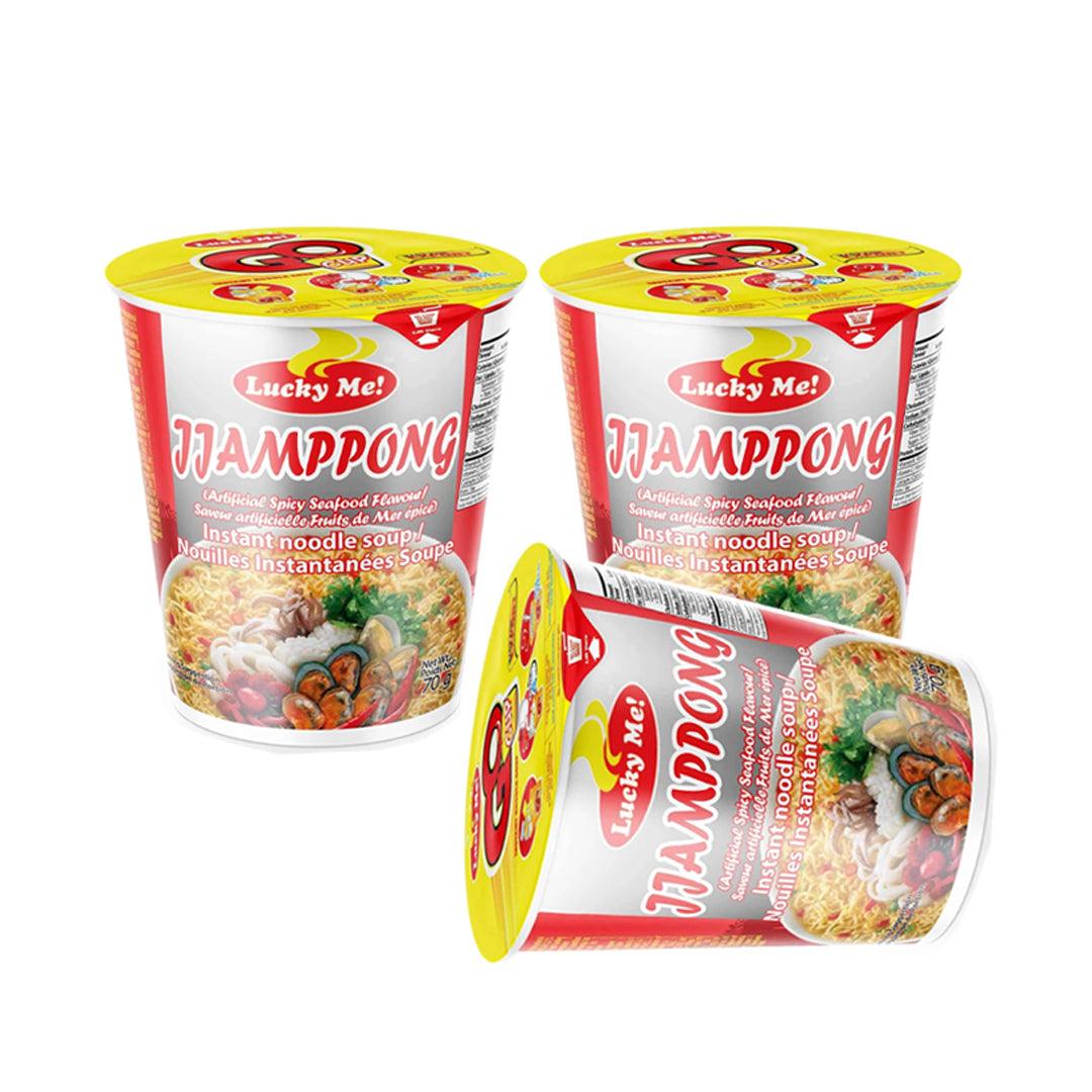 Lucky Me Jjampong Mami Cup Noodles - 70g × 3Pcs (Offer)