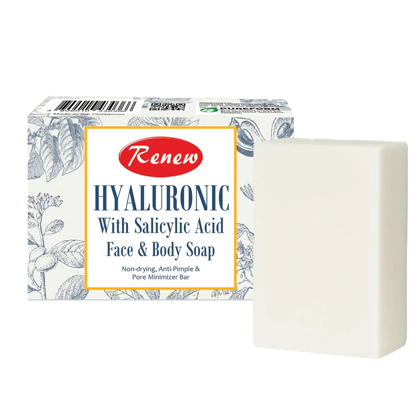 Renew Hyaluronic With Salicylic Acid Face & Body Soap - 135g