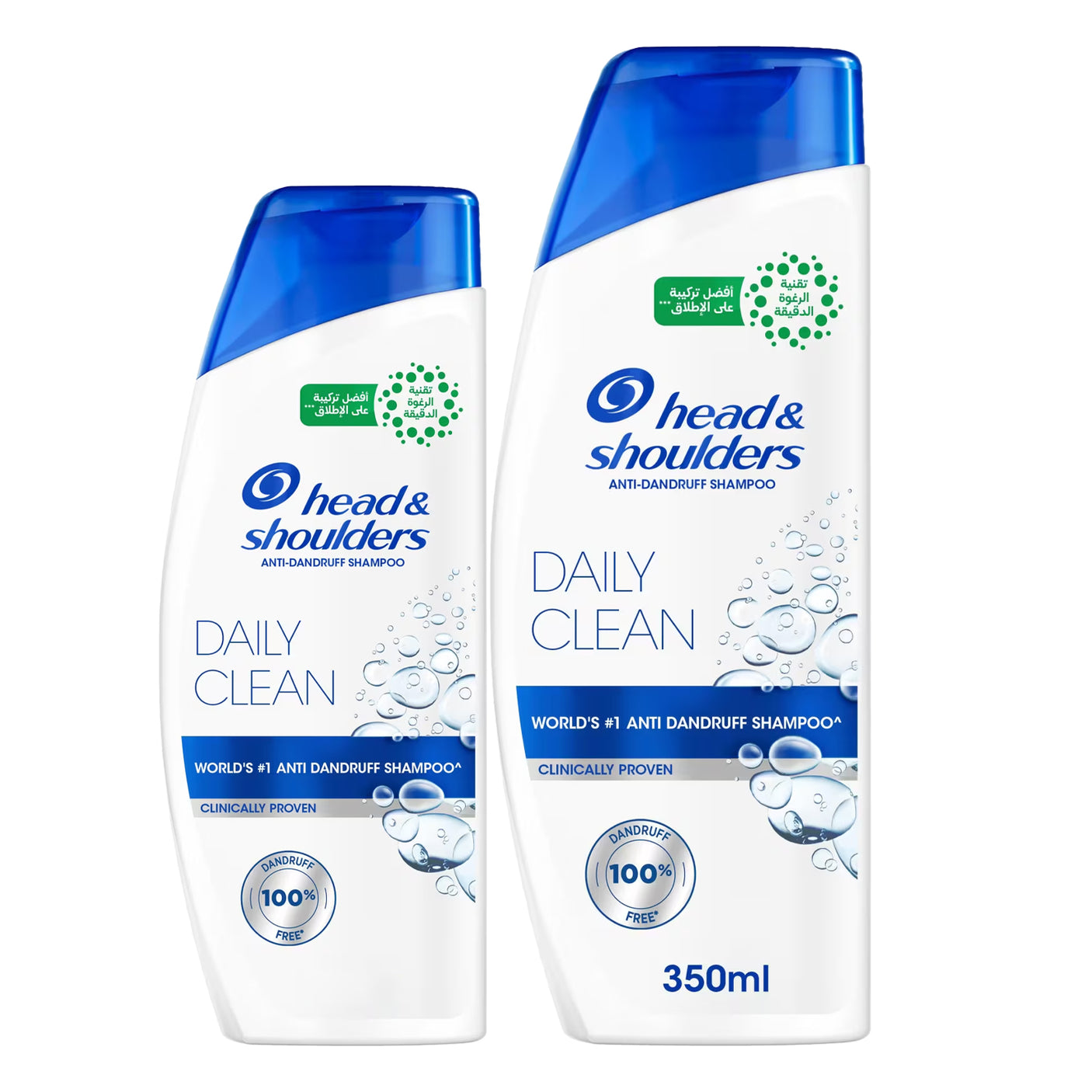 Head & Shoulders Daily Clean Anti Dandruff Shampoo - 350ml+190ml