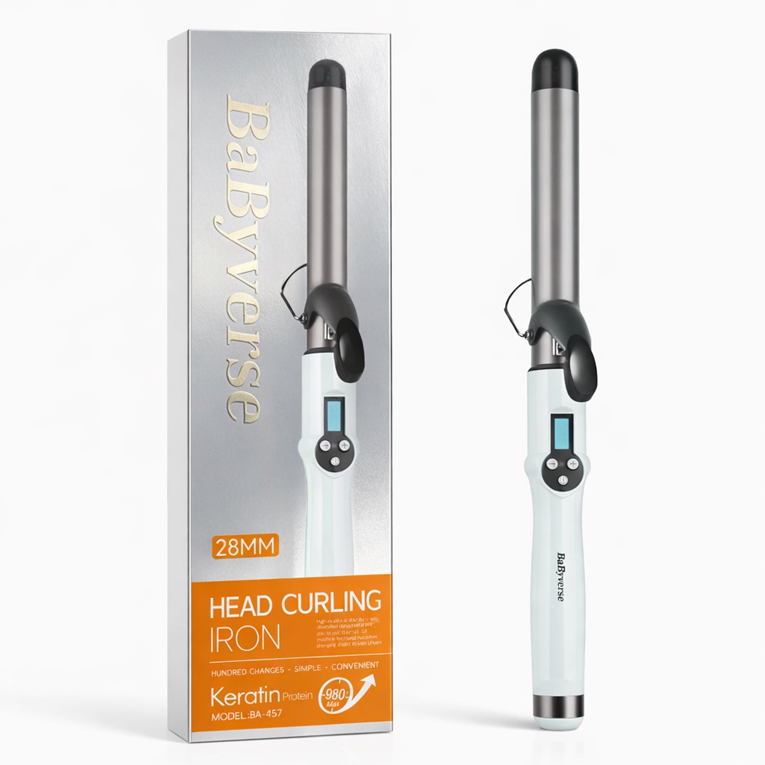 BaByverse Head Curling Iron Hair Curler BA-457