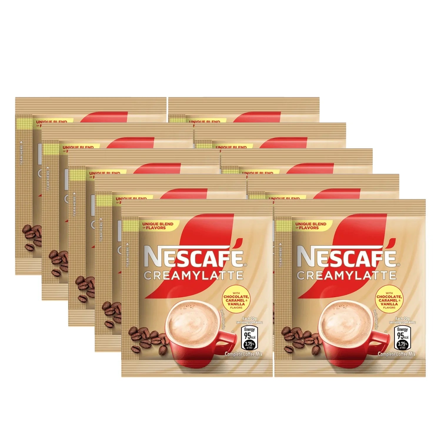 Nescafe Creamy Latte Coffee Mix 10x20g