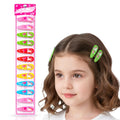 Korean Design Unicorn Tic Tac Hair Clips - 12 Pcs