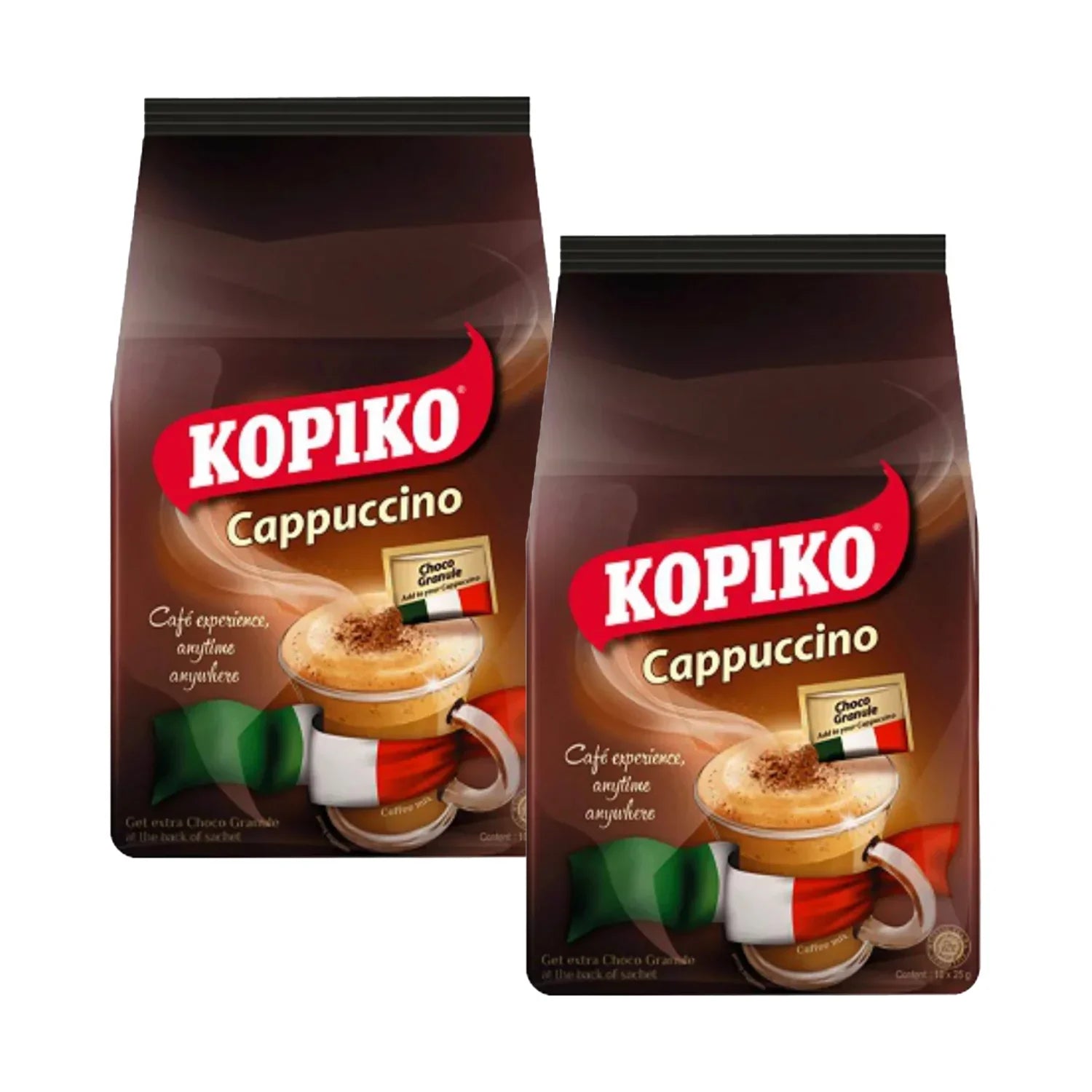 Kopiko 3in1 Cappuccino - 25g x 10 (1+1) Offer