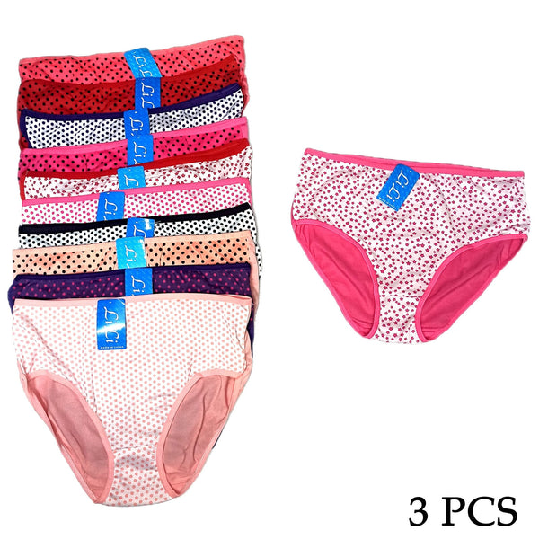 Lili Panty Free Size 3Pcs Assorted - LL790