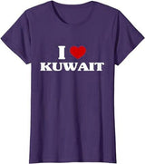 I Love Kuwait Women T-Shirt
