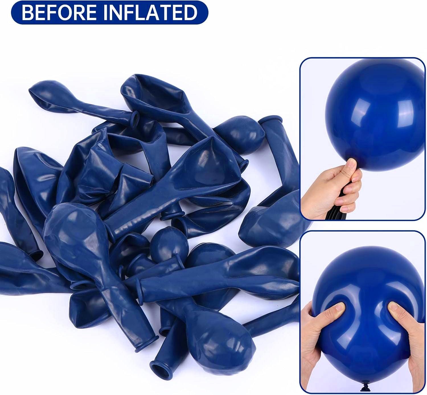 Birthday Party Decoration Balloons Navy Blue - 10 Pcs
