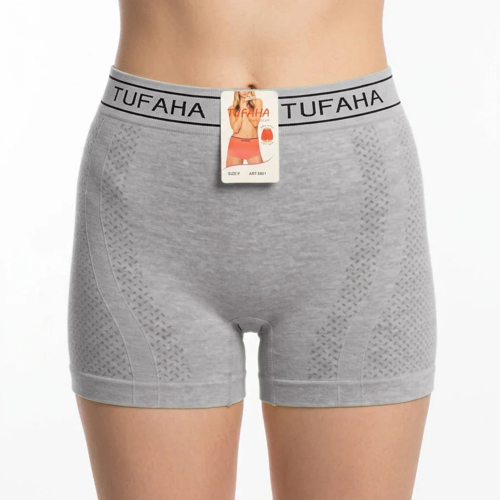 Tufaha Women's Seamless Sports Shorts - 8801#