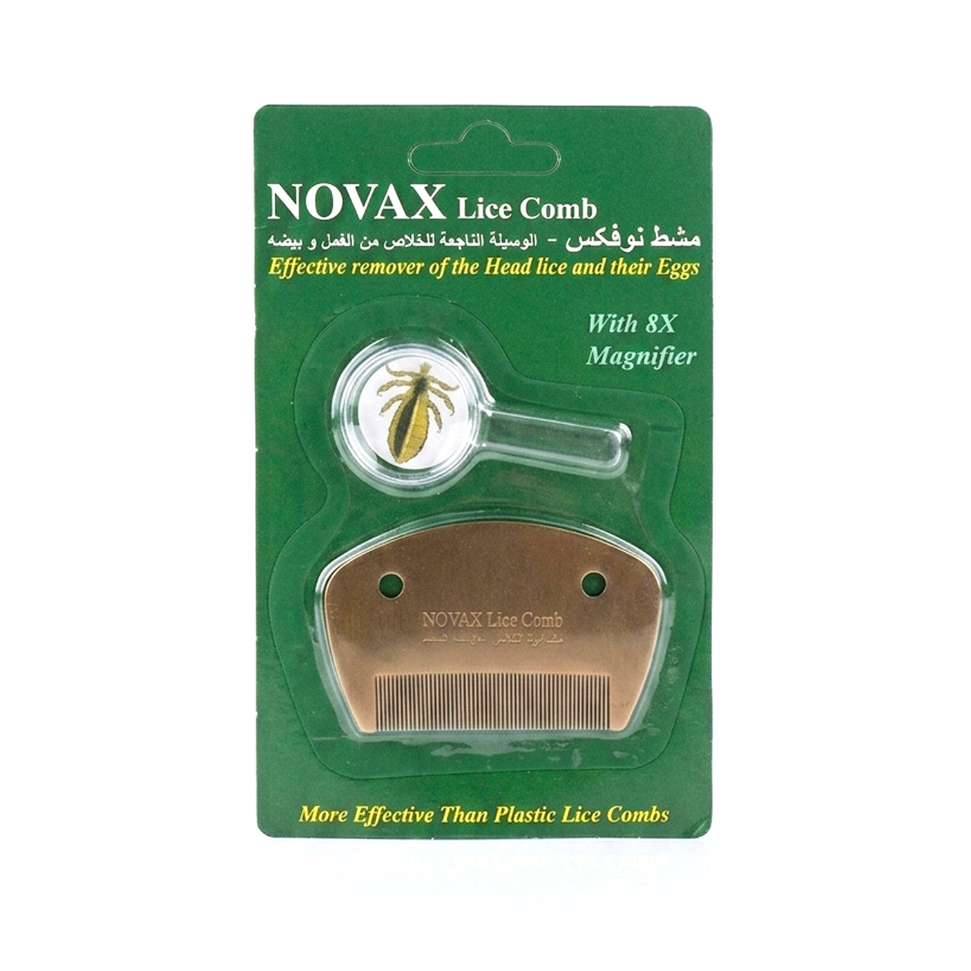 Novax Lice Comb Metal