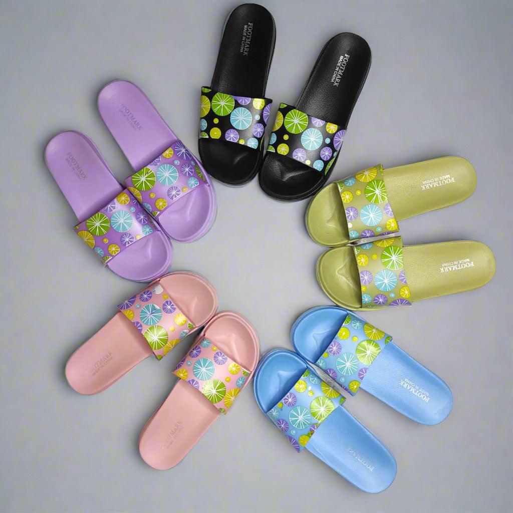 Foot Mark Anti-Slip Fashion Slippers XY-123