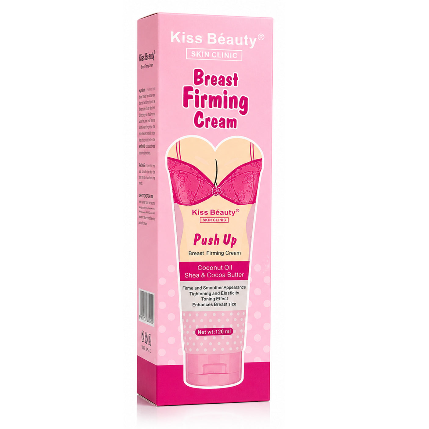 Kiss Beauty Push Up Breast Firming Cream - 120ml