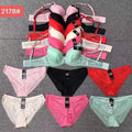 High Quality Trendy Bra & Panty Set - 2178#