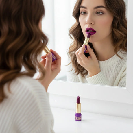 لشير أحمر شفاه سوبر ستاي ساتان غير لامع - 3.5 جرام × 6 قطع