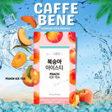 Caffe Bene Peach Ice Tea Drink - 190ml × 2 Pcs (Offer)