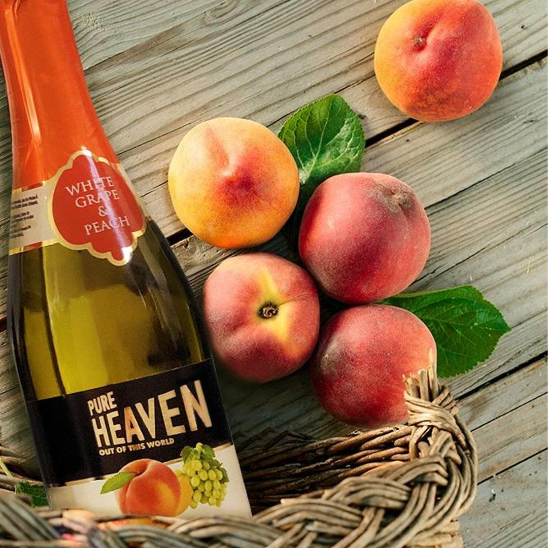 Pure Heaven White Grape & Peach Non-Alcoholic Celebration Drink - 750ml