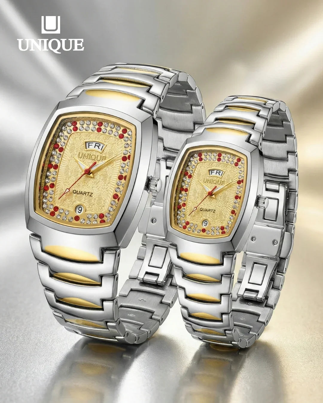 UNIQUE Luxury Couple's Watch - P1