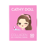 Cathy Doll Collagen Oil Control Paper - 50 Sheets