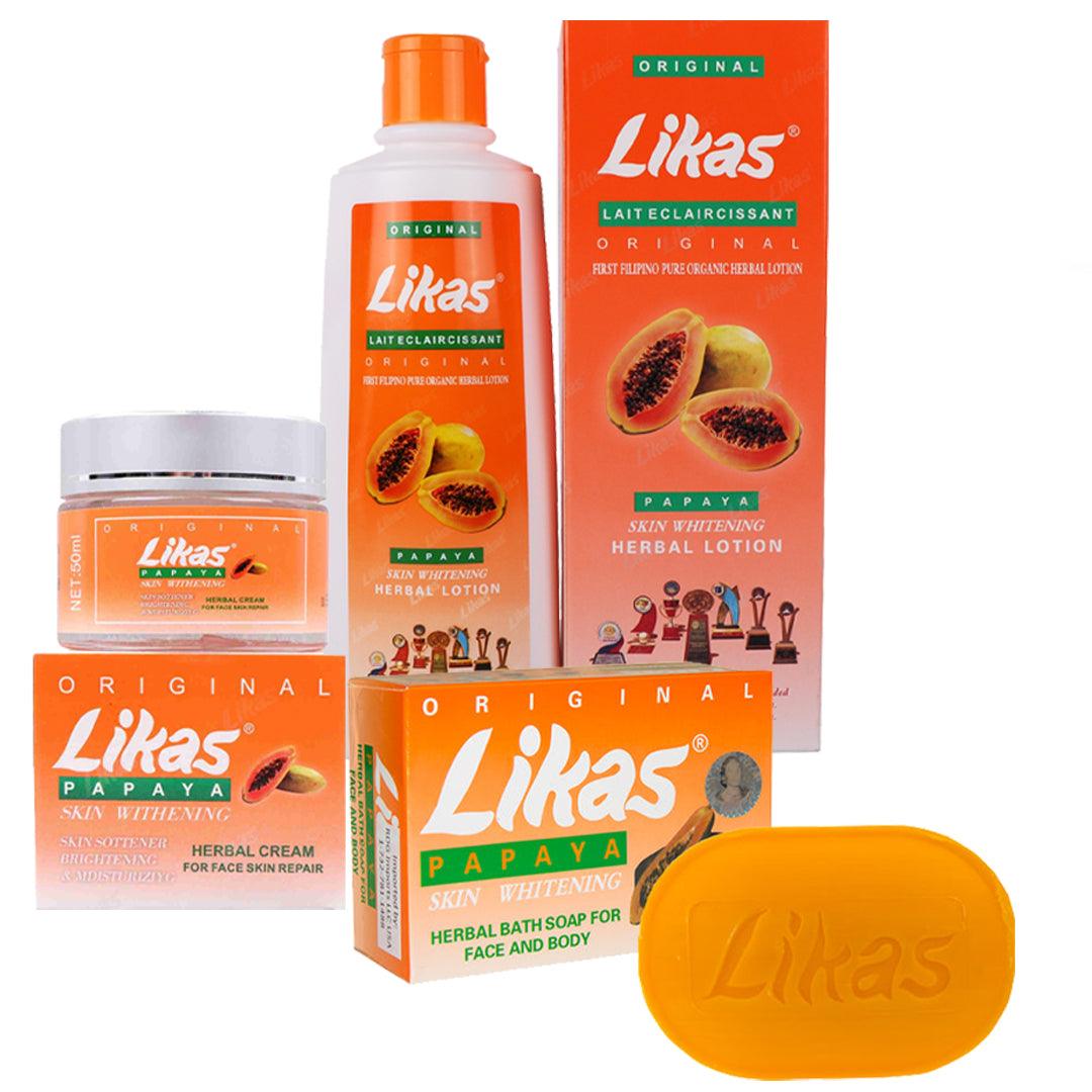 Likas Papaya Skin Brightening 3Pcs Set