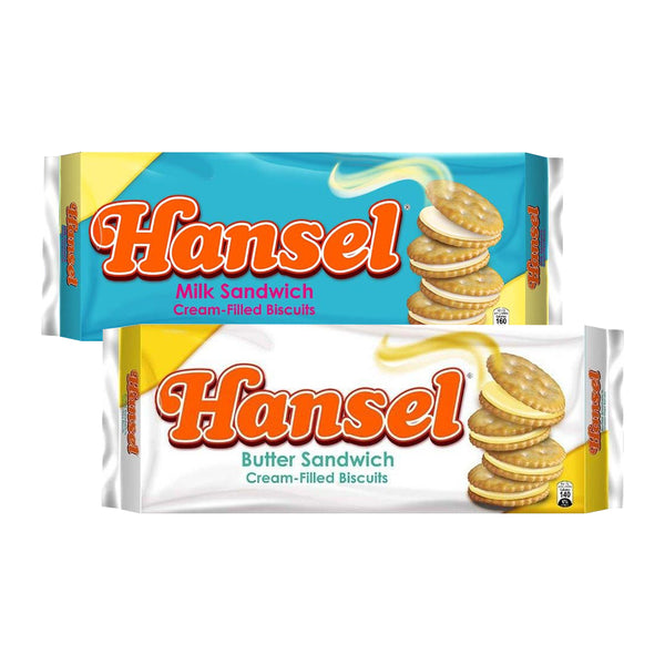 Hansel Milk & Butter Sandwich Cream Biscuits - 310g × 2 Pcs (Promo Pack)