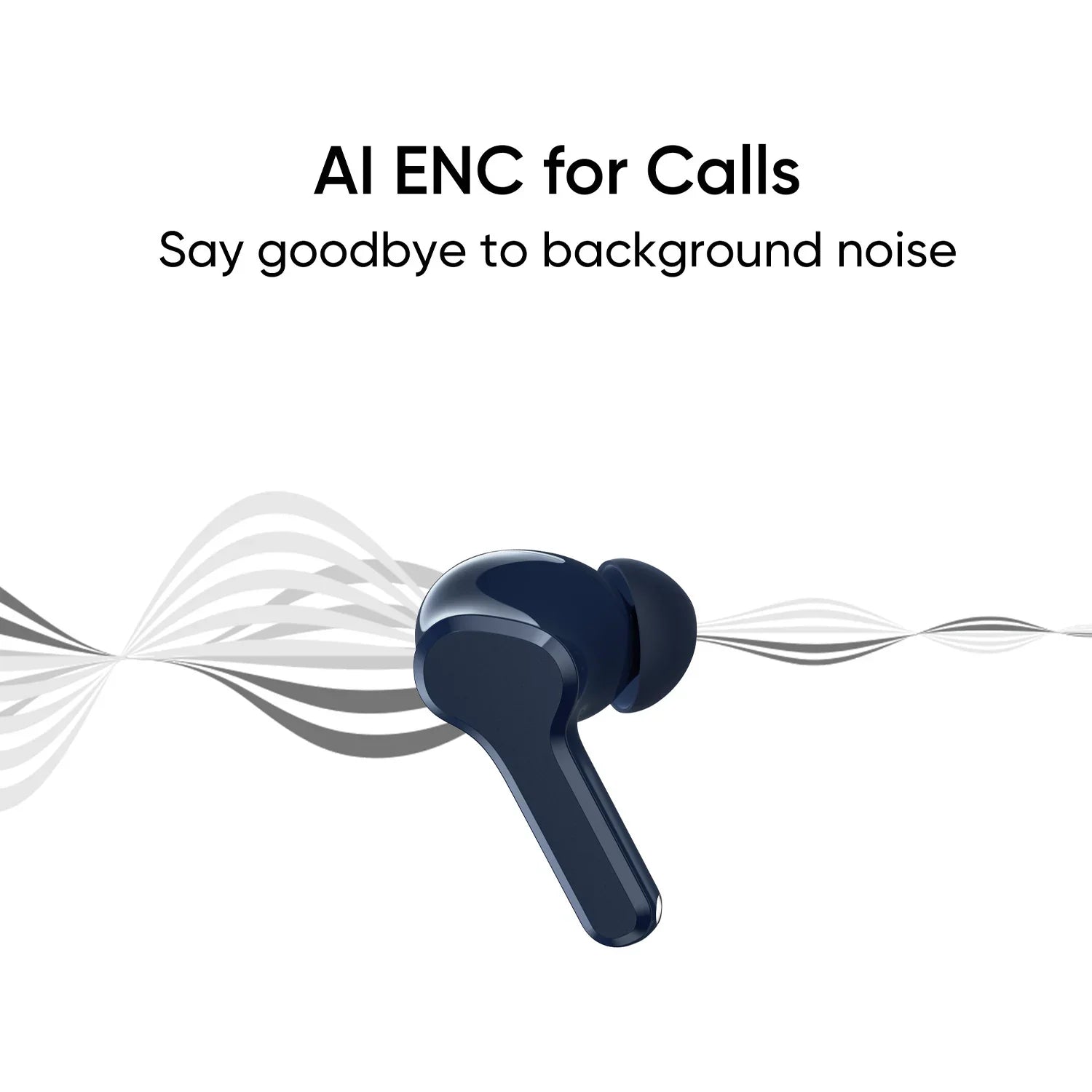 Realme T100 True Wireless Earbuds Original - Blue