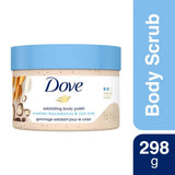 Dove Body Polish Crushed Macadamia & Rice Milk Scrub - 298g