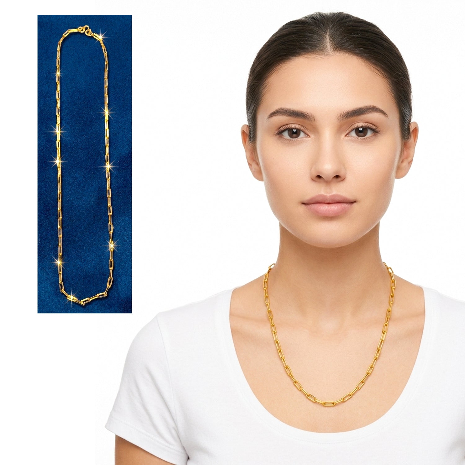 Women's High Quality Stainless Steel Gold Chain GC-03