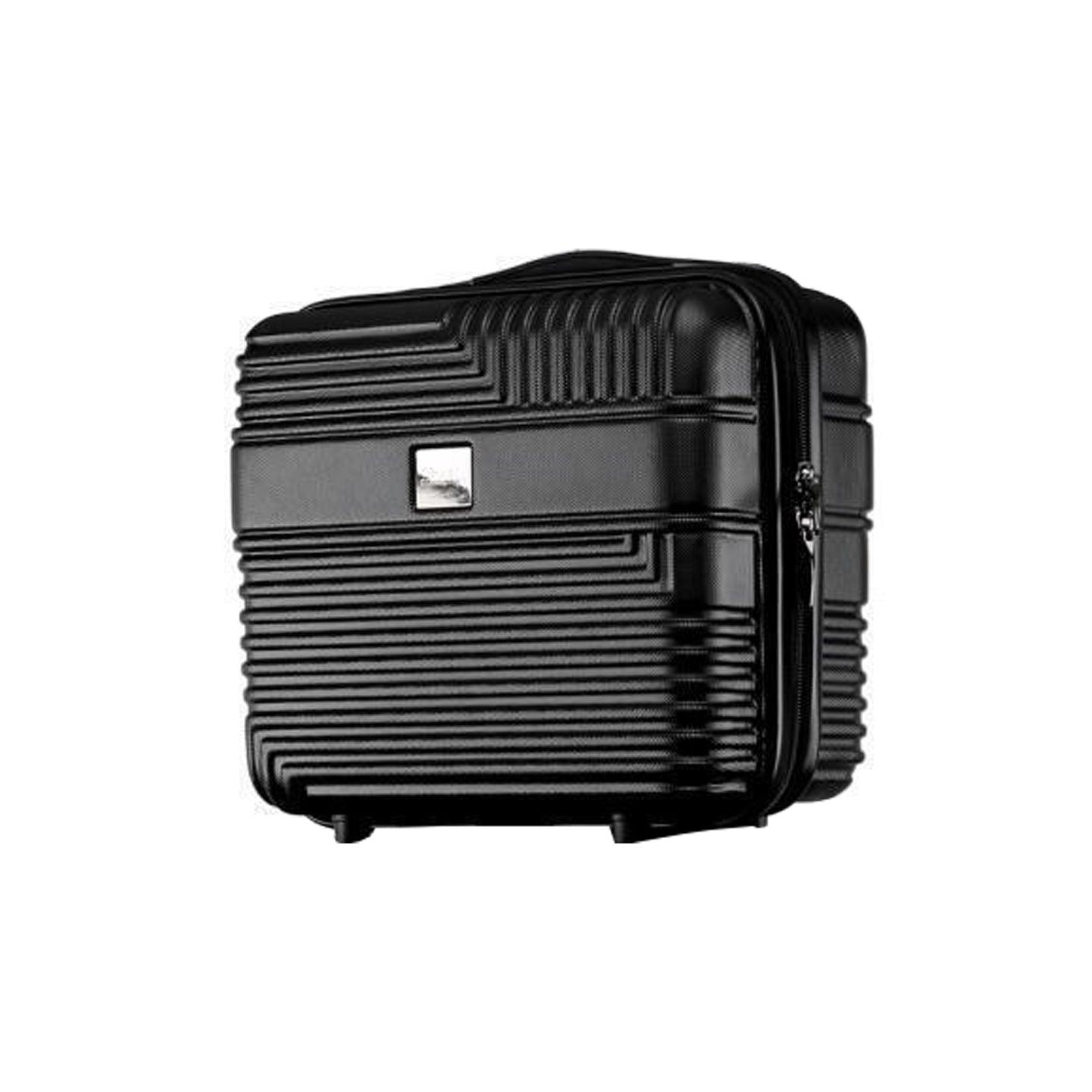 Luggage Bag 14 Inch Cabin Size Luggage Trolly - Black