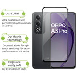 زجاج حماية عالي الدقة لهاتف Oppo A3 Pro