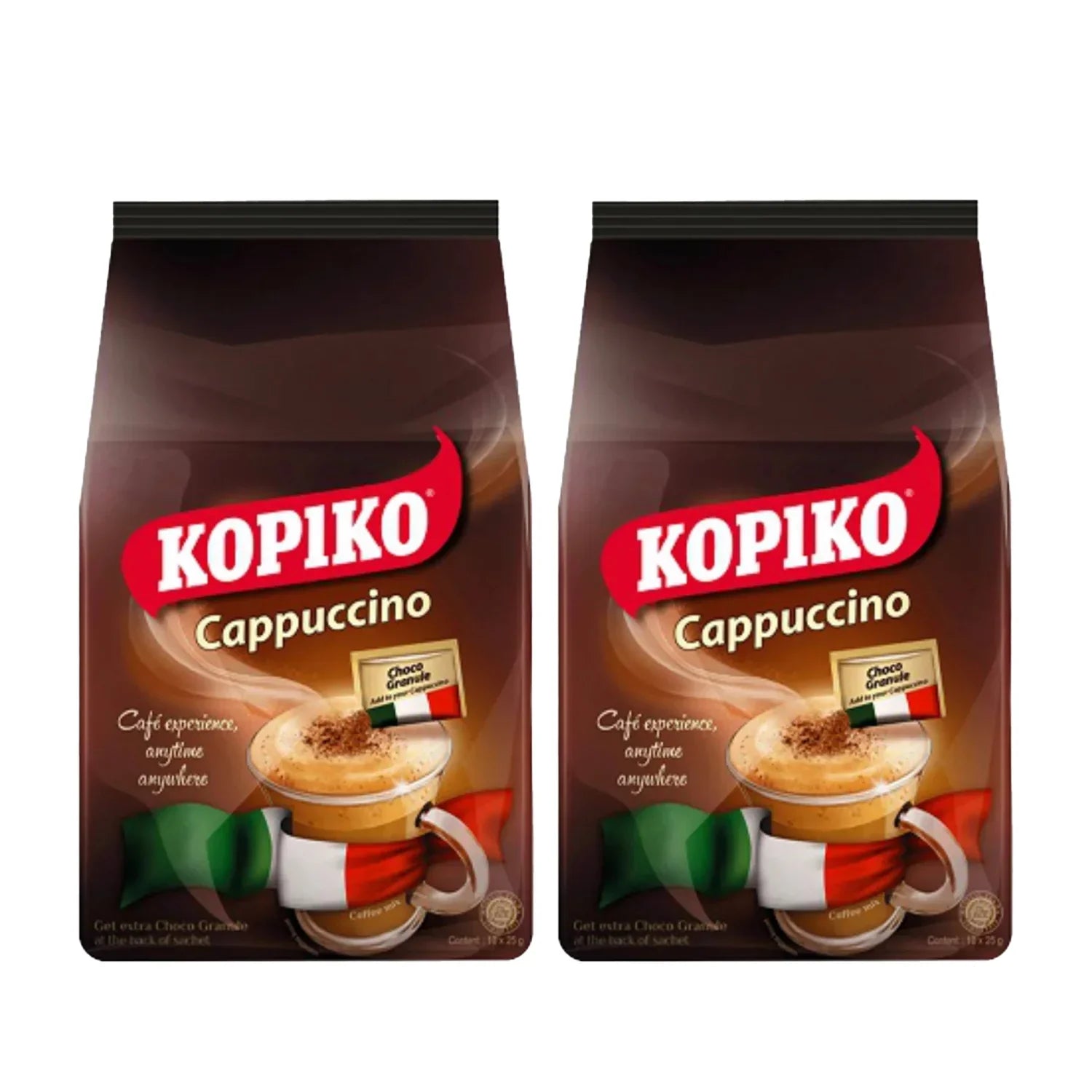 Kopiko 3in1 Cappuccino - 25g x 10 (1+1) Offer