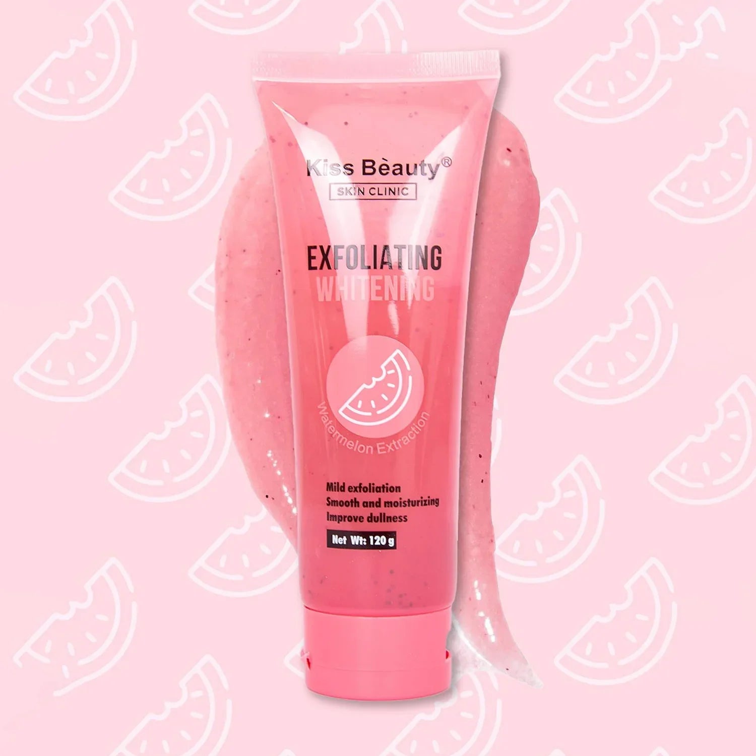 Kiss Beauty Exfoliating Watermelon Scrub - 120g