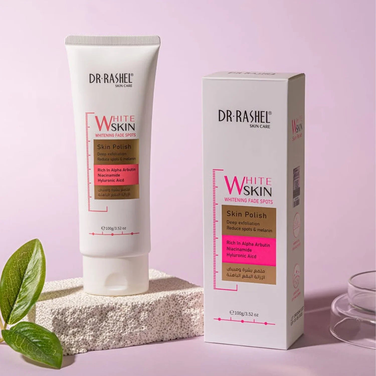 Dr.Rashel White Skin Brightening Fade Spots Skin Polish - 100g