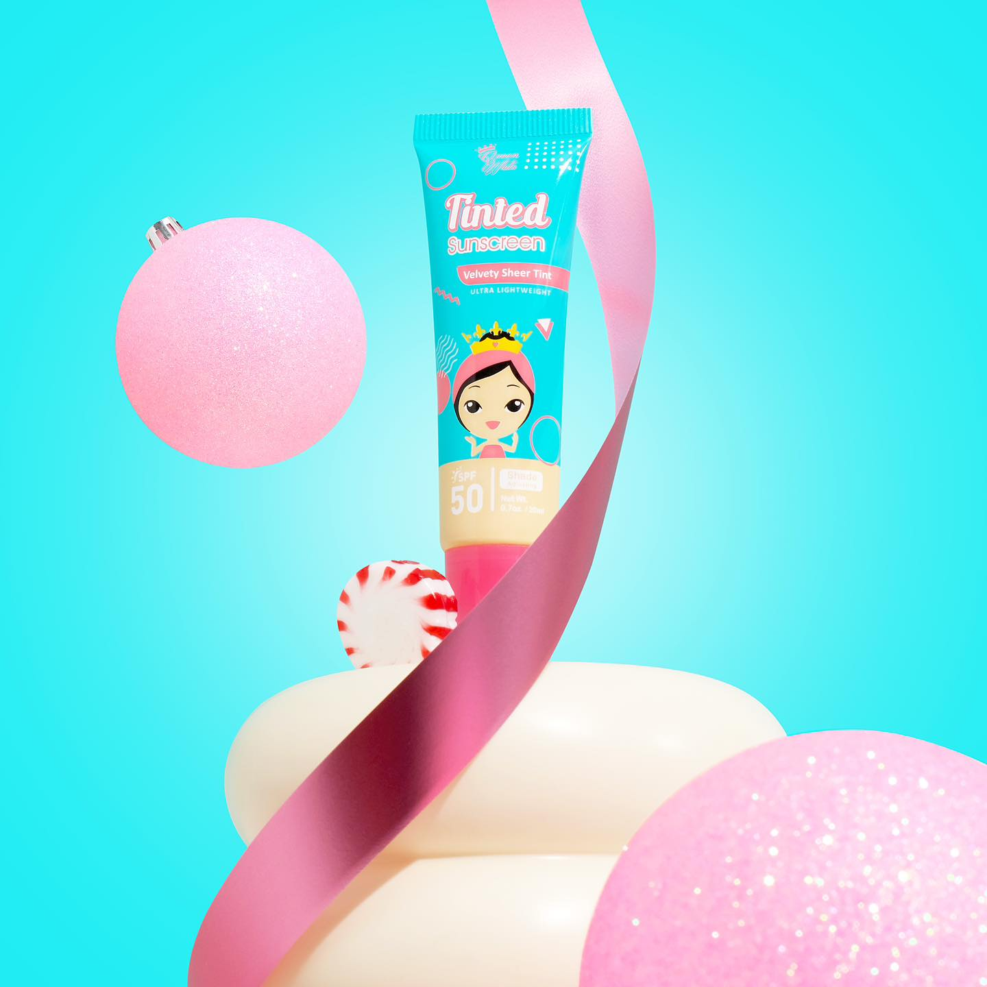 Queen White Tinted Sunscreen SPF50 - 20ml