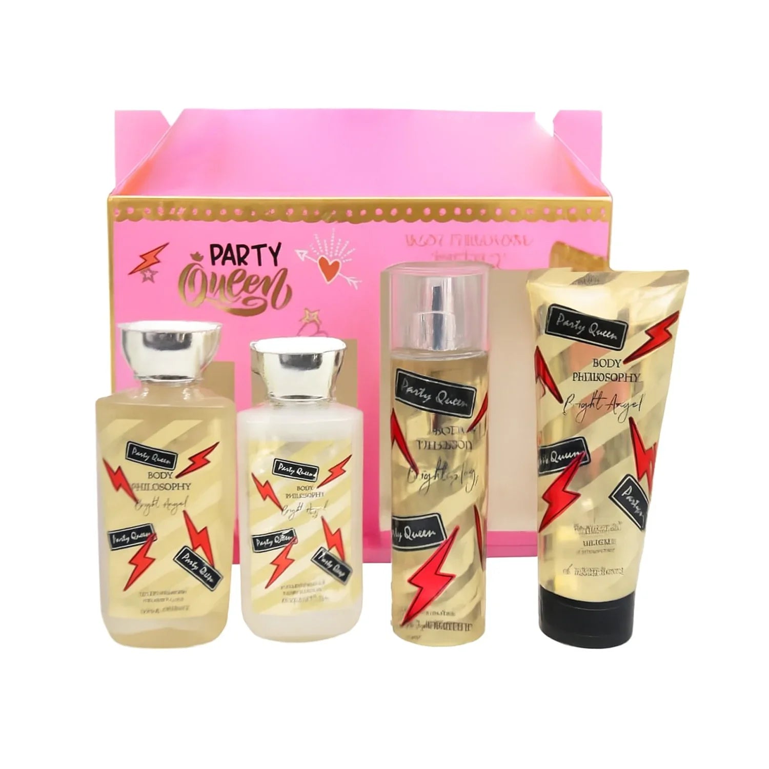 Party Queen Body Philosophy Bright Angel 4Pcs Gift Set