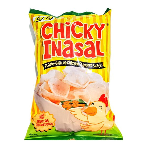 La La Chicky Inasal Flame Grilled Chicken Flavored Snack - 100g