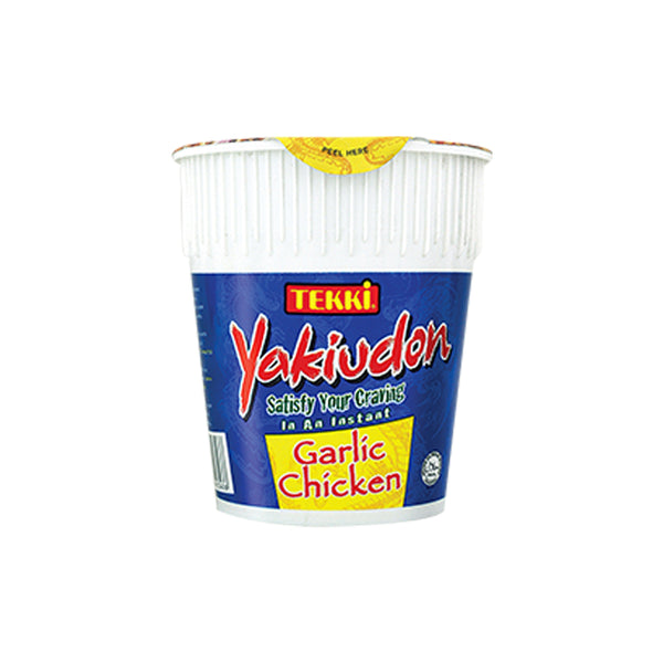 Tekki Yakiudon Instant Cup Noodles Garlic Chicken Flavor - 77g