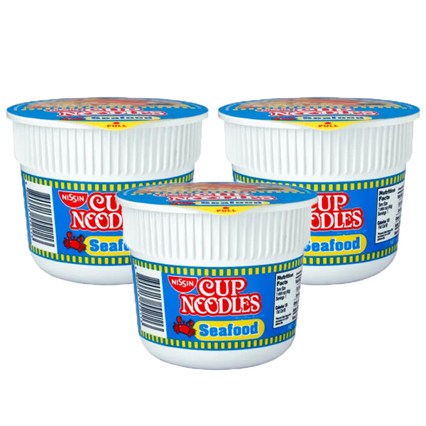 Nissin Cup Noodles Seafood 40g (2+1) Offer