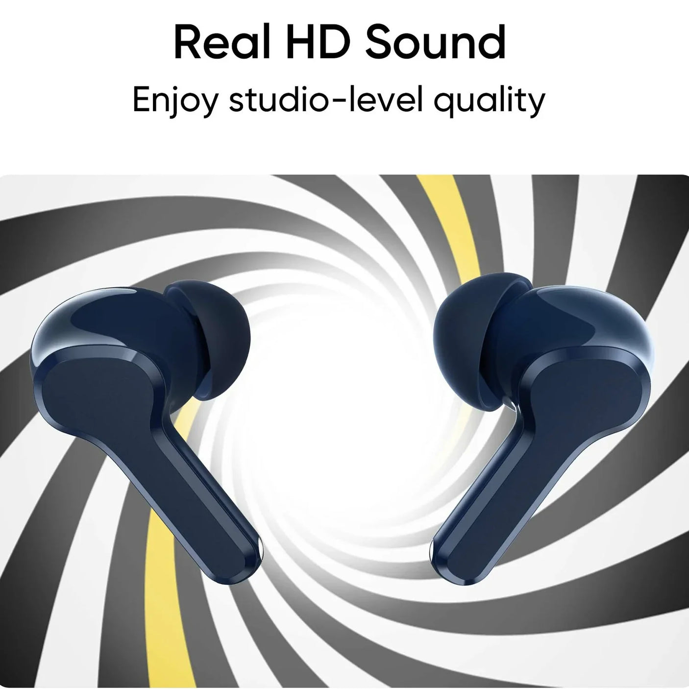 Realme T100 True Wireless Earbuds Original - Blue