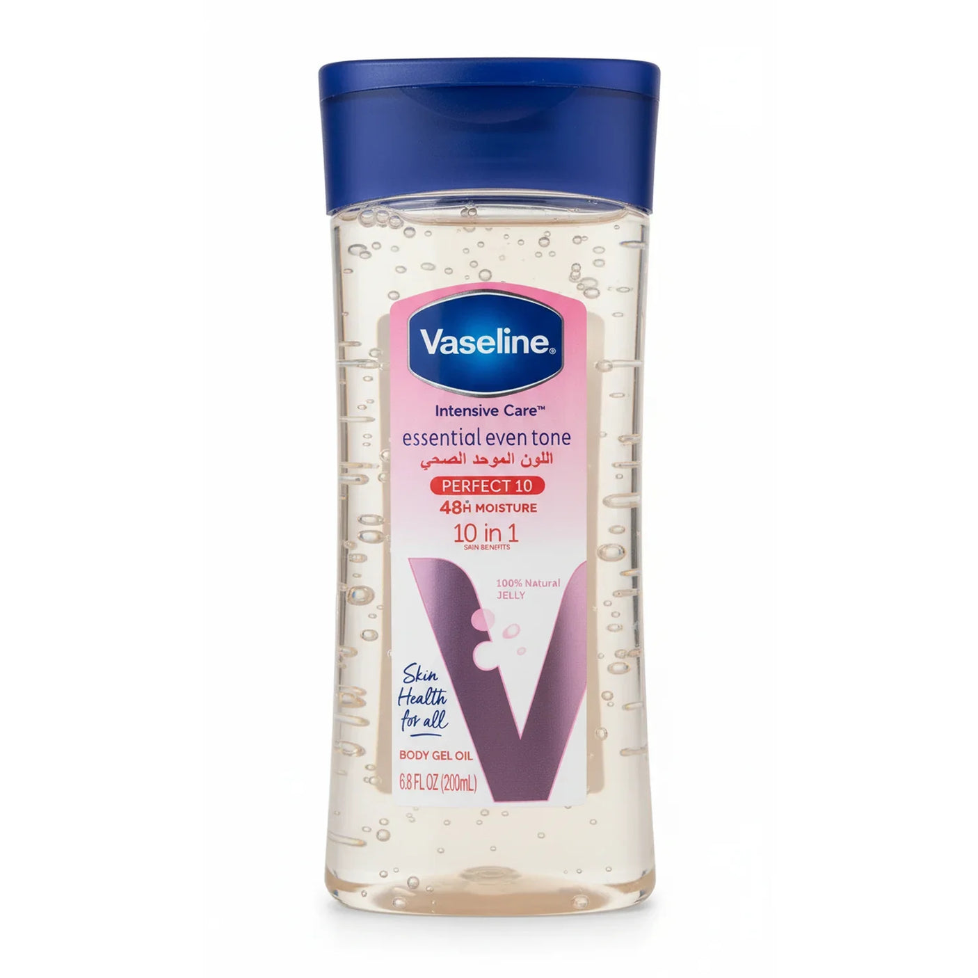 Vaseline Essential Even Tone Perfect 10 Body Gel Oil - 200ml