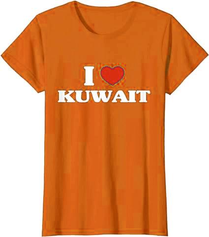 I Love Kuwait Women T-Shirt