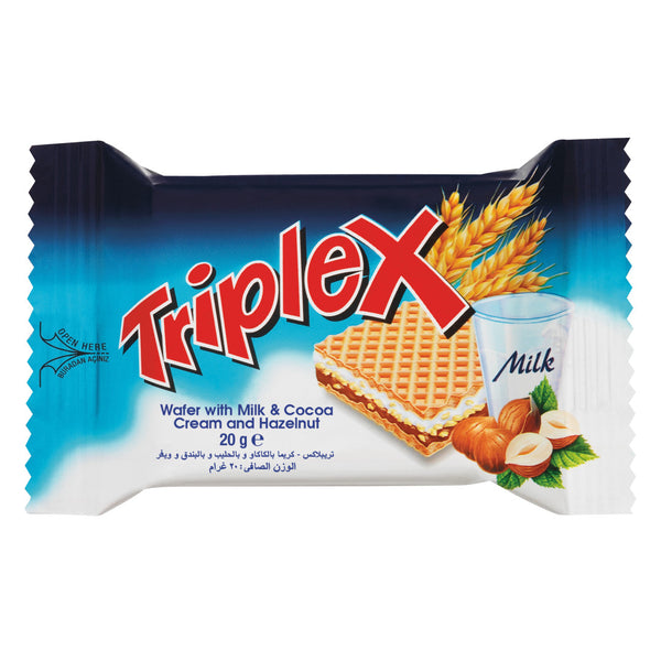 Solen Triplex Wafer With Milk & Cocoa Cream - 20g