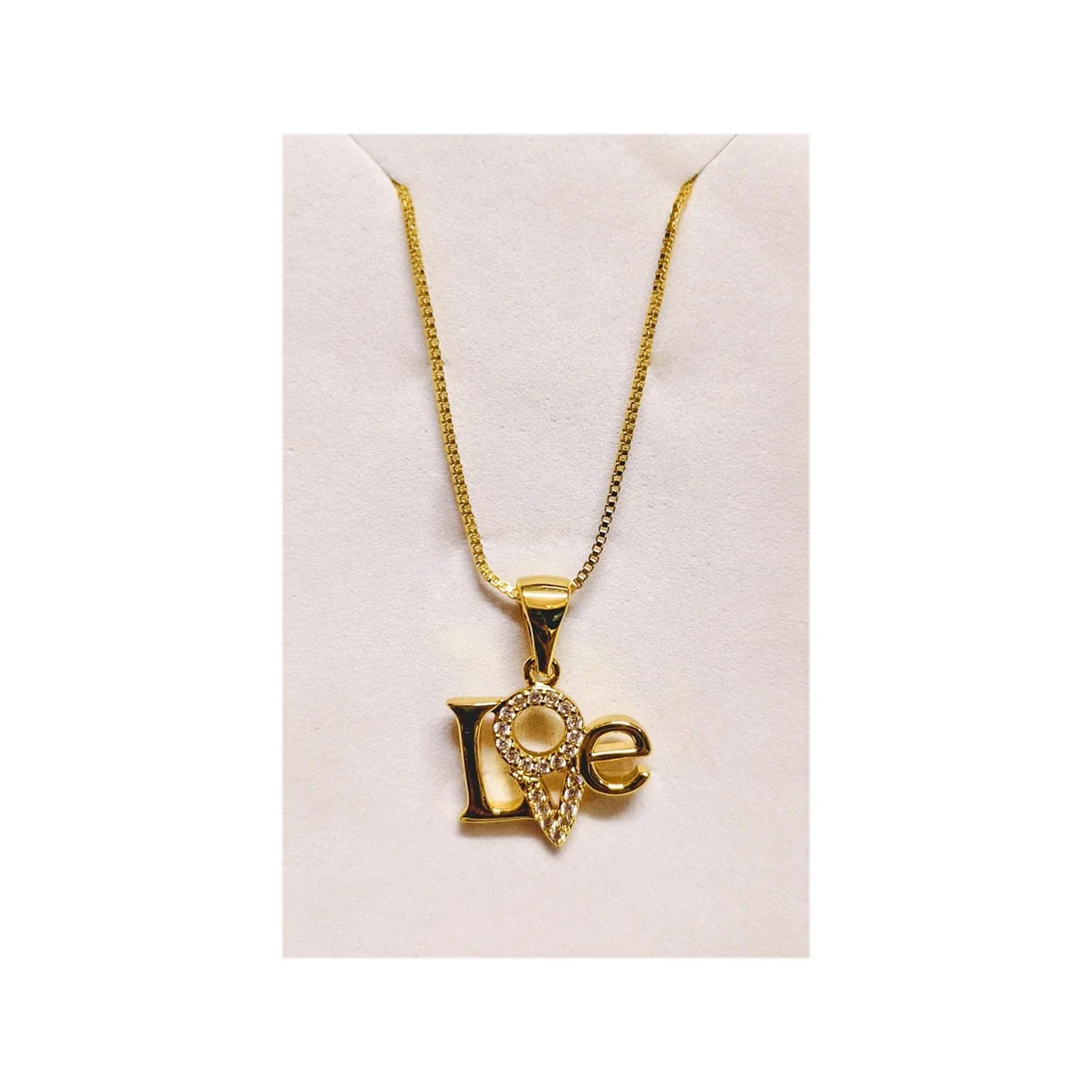 Unique Design Golden Stainless Steel Necklace with pendant - FJ4216