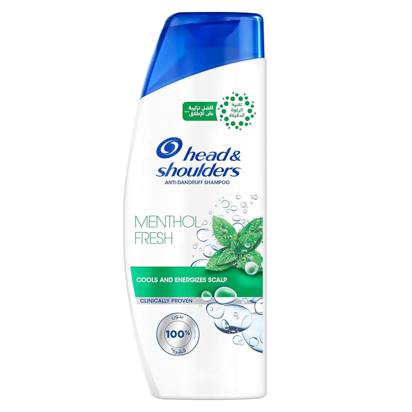 Head & Shoulders Menthol Fresh Anti-Dandruff Shampoo - 350ml+190ml