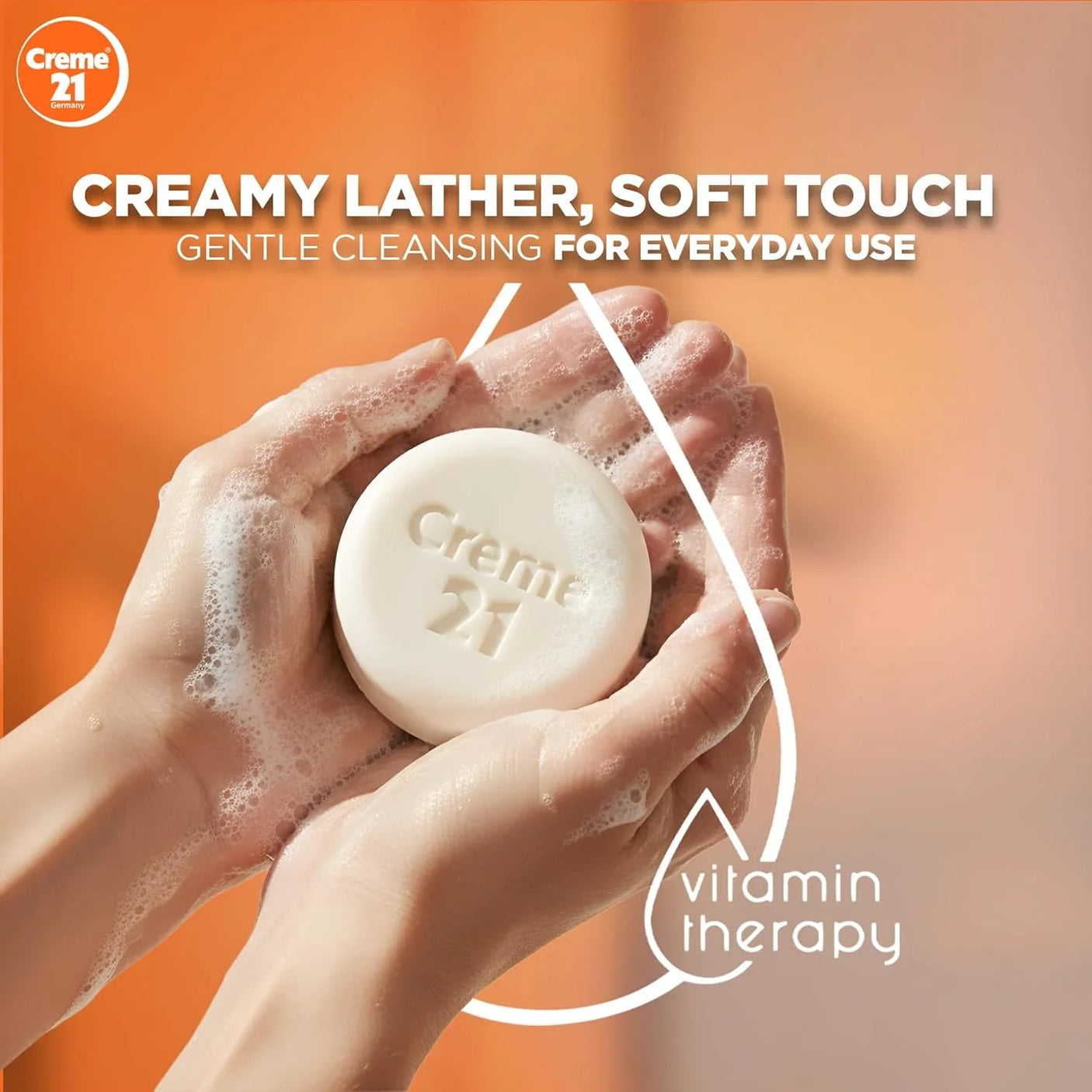 Creme 21 Soap Soft Care Moisturizing 4 x 125g