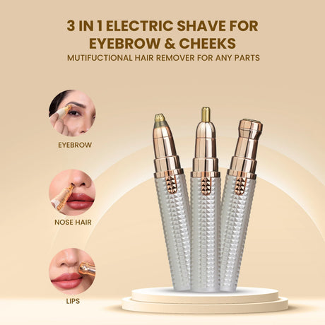 مزيل شعر متعدد الوظائف 3 في 1 وأداة تشذيب الحواجب ZL-806 متعدد الوظائف