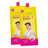 Brilliant Skin Care Sunscreen Gel Cream SPF30 - 50g × 2 Pcs (Offer)