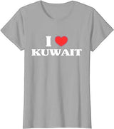 I Love Kuwait Women T-Shirt