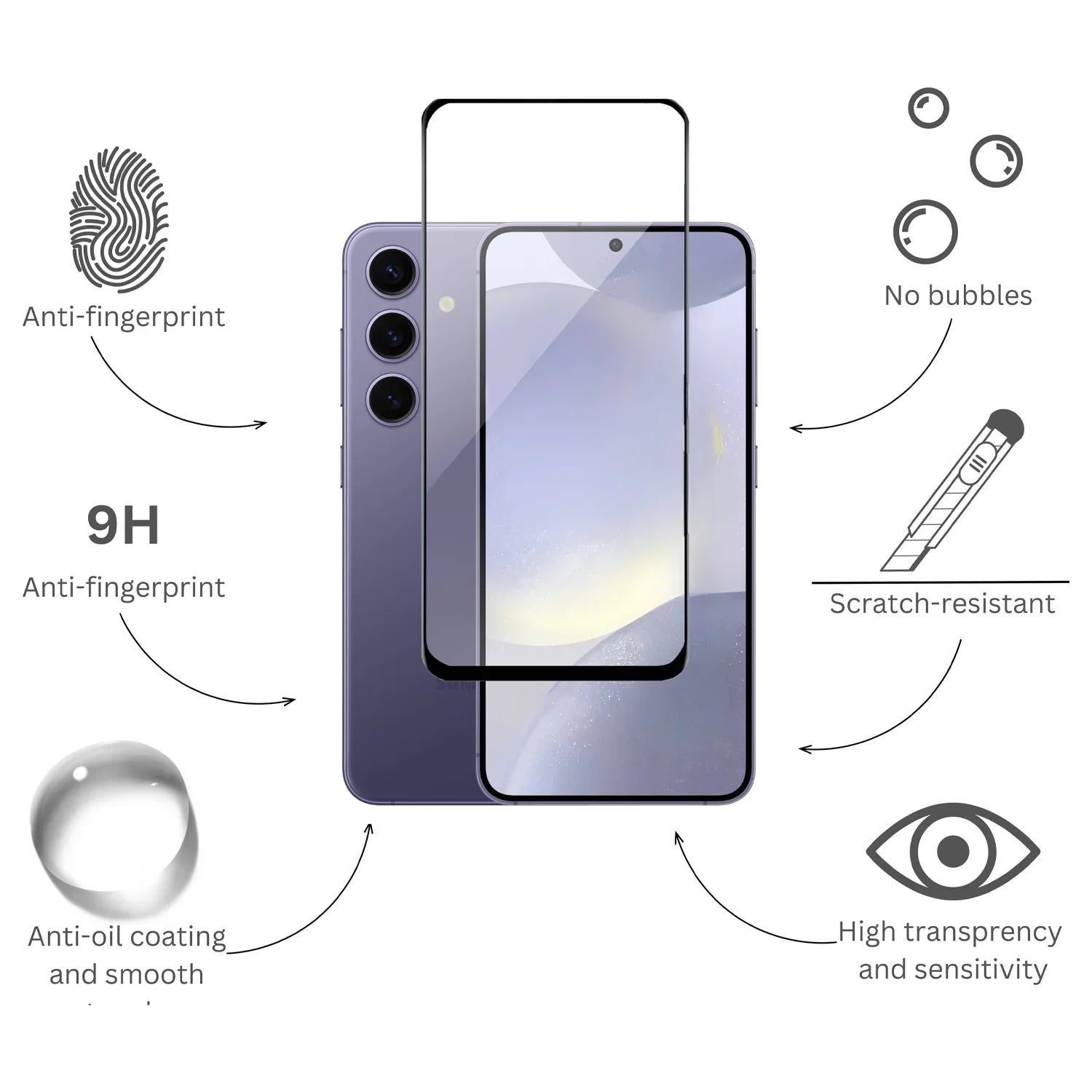 Samsung A36 HD Temper Glass